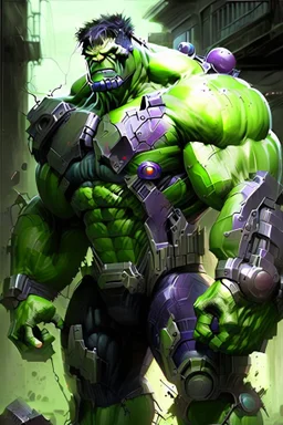 Hulk as a optimos prime