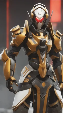 A close picture to Mix between Ramattra nemesis form and Genji in apex legends style