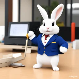 Bunny Goes To Buisiness School 3eeeww
