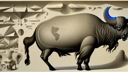 Buffalo Buffalo Buffalo Buffalo Buffalo Buffalo Buffalo Buffalo; Abstract Act, Surrealism, Constructivism, Primitivism, Hieroglyphics, Escher