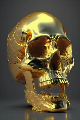 gold skull, gl