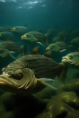 school of cod