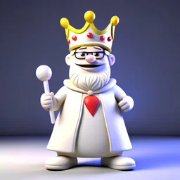 King cheerful 3D