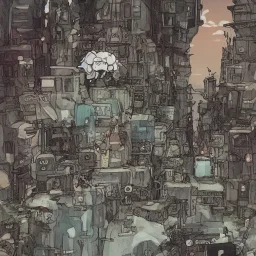 post apocalyptic studio ghibli