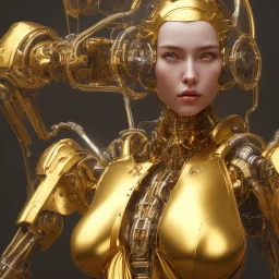 a wonderfull japanese, big boobs, ultradetailed fine art photo of a cybernetic futuristic cyborg portrait, 5 0 mm lens, golden ratio composition, detailed face, studio photography, very detailed, humanoids, industrial robotic alloy armor, masterpiece, artstation, 8 k, highly coherent