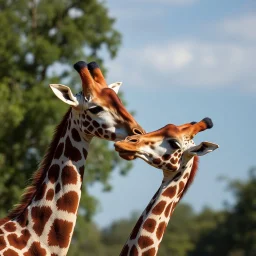 Among giraffes, there's more same-sex than opposite-sex activity. In fact, studies say gay sex accounts for more than 90 percent of all observed sexual activity in giraffes. And they don't just get straight to business.
