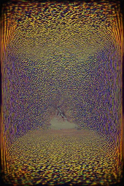 mind wandering; surreal optical art