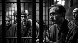 In a unique moment, Alexander contemplates the faces of the ghosts trapped in this cursed prison, as he delves into the depths of their tragic stories. Each face tells a sad tale, as if the events retain a painful memory emerging from behind the horizon. Ghost stories sound like sad melodies, creeping into Alexander's ears like the sounds of freezing wind. The darkness turns into a screen showing tragic events, where each of the events carried its share of injustice and harsh conditions. Ghost