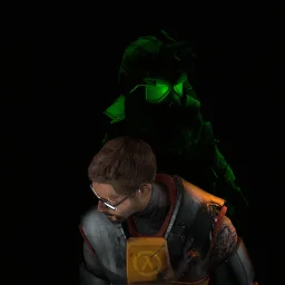 Gordon Freeman and Adrian Shephard from Half life