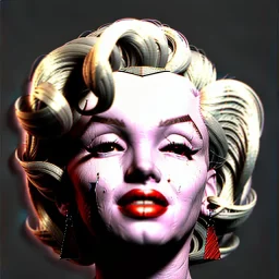 Marylin Monroe, highly detailed, concept art, unreal engine 5, ray tracing, RTX, lumen lighting, ultra detail, volumetric lighting, 3d, finely drawn, high definition, high resolution.