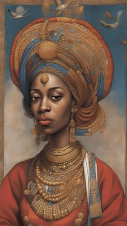 Illustrate Nzinga's decision to disband the arrangement at 75, transitioning into her marriage with a member of the group, symbolizing a shift in her reign and personal life
