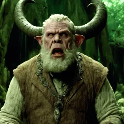 Ron Perlman as a cruel monstrosity in her iconic scene of Pan's Labyrinth (2006)