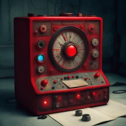 DANGER! PANIC RED BUTTON! In the center of the room, illuminated by a single flickering light, sat a console that looked as if it had been plucked from the pages of a fantastical tale. Its surface was a patchwork of dials, and screens, but it was the red button that drew her gaze like a moth to a flame. youthful Erika eleniak’s heart raced as she approached the console, her fingers hovering just above the button. She had heard the legends—the stories of explorers who had pressed such buttons,