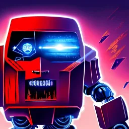 Joe Biden caricature, cyberpunk, landscape, transformers, hi-tech robots, GUITARS, cinematic, highly detailed, close up, 4k, deep colors, gold, fire, red, purple, dark, ethereal, utopia, apocalypse, flying Cadillac, from outer space.jpeg