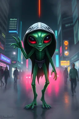 Rave metro alien