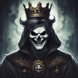Dark money ghost king killer smile
