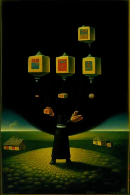 Surreal sinister weirdness Style by Duy Huynh and Clive Barker and Max Ernst, fractional reserve daydream <lora:SurrealHorror:0.6> , strange inconsistencies and absurdities of war orrors, eerie, weird colors, smooth, neo surrealism, abstract quirks by Bruno Munari, album art