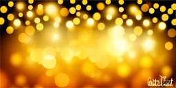 Festive abstract bokeh background - golden bokeh lights, beige - New Year, Anniversary, Wedding, banner