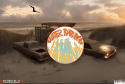 Netflix's Outer banks in the style of: The Walking Dead.