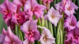 Gladiolus variety of colors