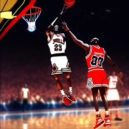 michael jordan dunkng