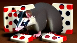 opossum lives in dominoes