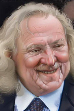 rich old man portrait