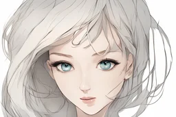 beautiful woman with under eye bags