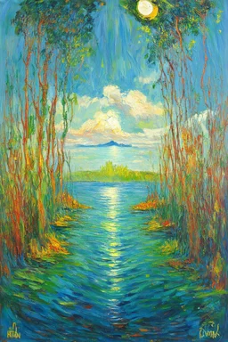 As above, so below; post-impressionism