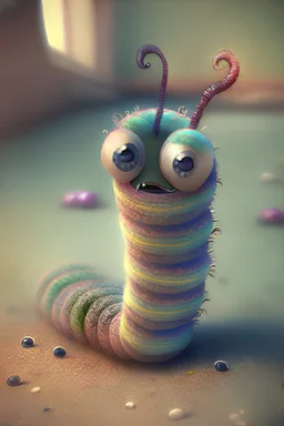 Funny little worm