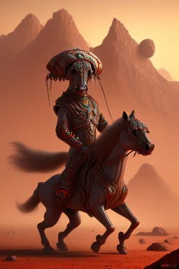 horse demons on mars