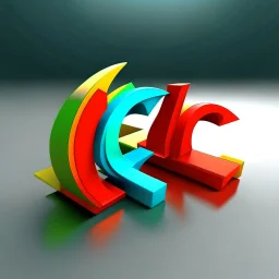 create 3D logo for iTeach iclude this word iTeach