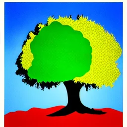 tree pop art