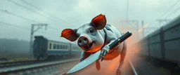 The world is getting creepier faster than a greased pig in a knife fight in a phone both on a runaway train on ai steroids.