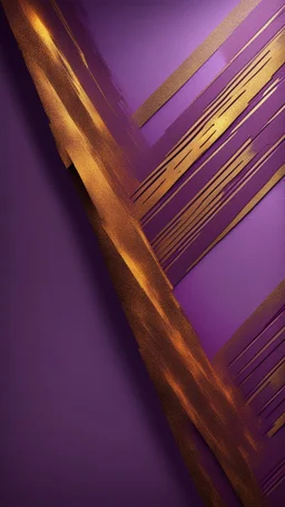 Hyper Realistic Glowing-Golden-Diagonal-Lines on rustic-purple-&-maroon wall with embers