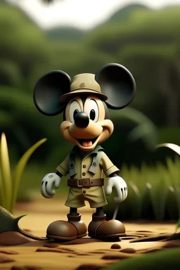 mickey no safari