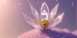 crystal subtle flower in a galactic ambiance beautiful fairy, transparent, delicate colors, in the foreground, full of details, smooth，soft light atmosphere, light effect，vaporwave colorful, concept art, smooth, extremely sharp detail, finely tuned detail, ultra high definition, 8 k, unreal engine 5, ultra sharp focus