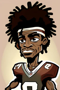 Nicholas Jackson Footballer ,cartoon 2d