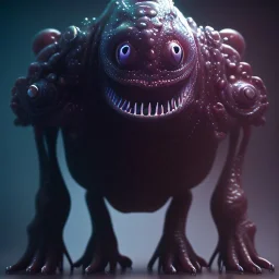 Cute fluid ink creature, big black eyes, unreal engine 5, 8k resolution, photorealistic, ultra detailed, by greg rutowski