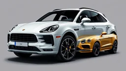 porsche macan and bentley bentayga, 2024 Modernized and recreated designs
