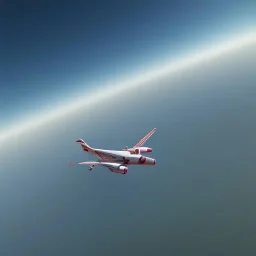 airplane over tel aviv sea