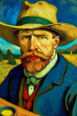 Portrait of me by Van Gogh