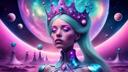 surreal galactic princess