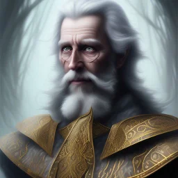 Ultra detailed fullbody Portrait in oil on canvas of character male sorcerer Merlín ,sorcerer dress,long beard,extremely detailed digital painting,ultrarealistic skin,intense stare, extremely detailed face, crystal clear eyes, mystical colors ,perfectly centered image, perfect composition, rim light, beautiful lighting,masterpiece ,8k, stunning scene, raytracing, anatomically correct, in the style by Assassin’s Creed, by artgerm, by Kilian Eng