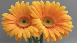 Yellow & Orange Gerbera Daisy