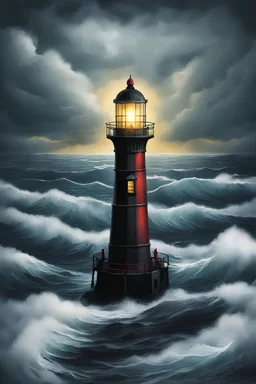 Content Art, **Featured Art:** The Light in the Darkness: A lighthouse standing strong amidst a stormy sea, symbolizing the role of safety educators and investigators in guiding society through challenges and crises. **Appearance:** Art ideas that could encapsulate and promote awareness about universal civil, public, and workforce safety and rights. Art is subjective and these ideas should serve as a starting point, adapt them to the style and the message that it should convey.