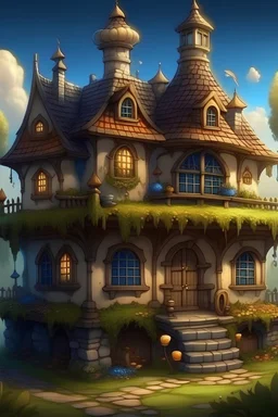 make a fantasy house