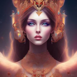 Beautiful women goddess full image