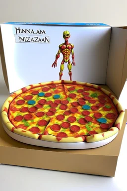 Human pizzabox