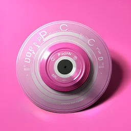 Pink CD-R design